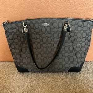 Coach black purse